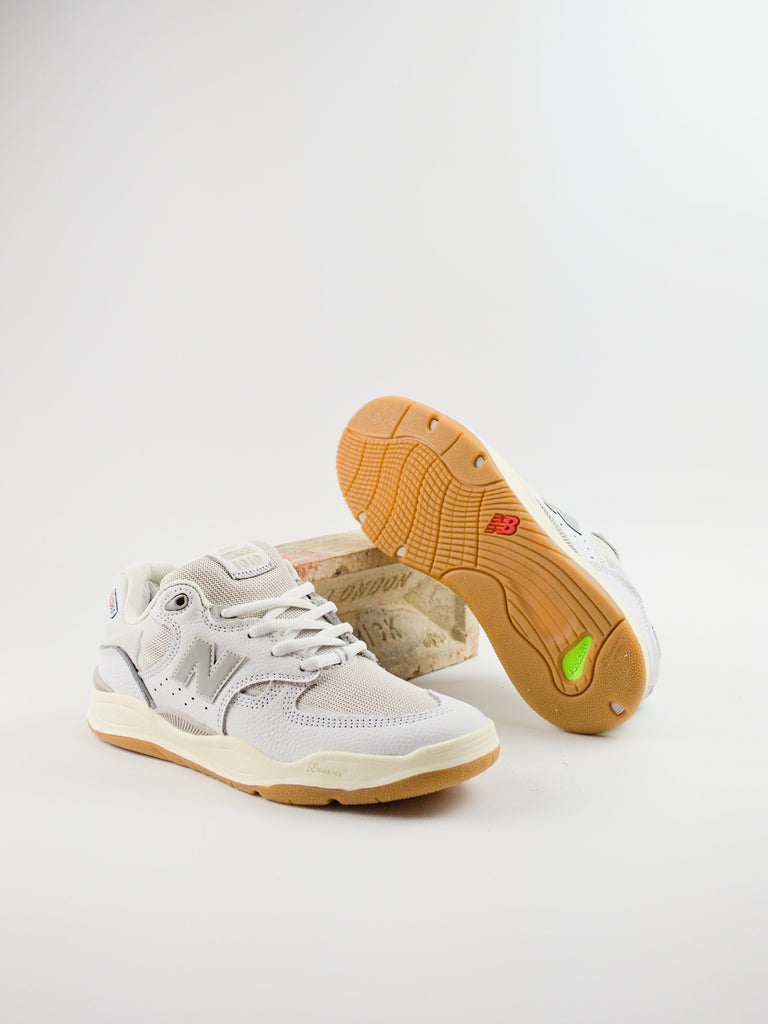 New balance - 1010 tiago lemos - pro skate shoe white / gum footwear grind supply company uk