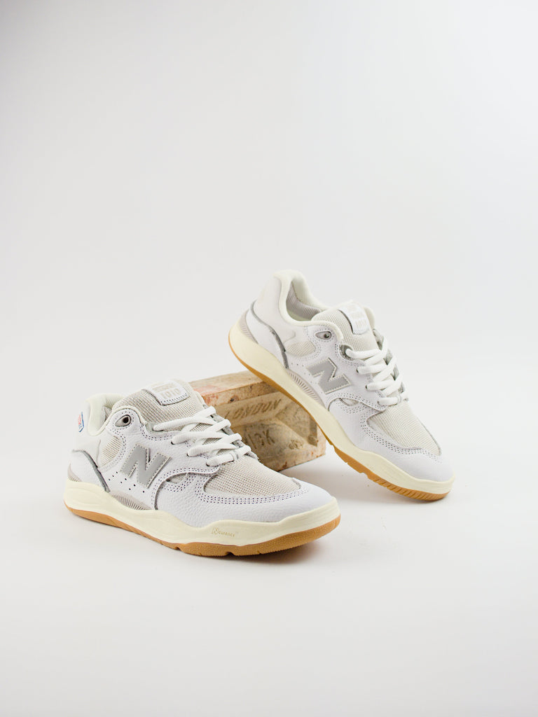 New balance - 1010 tiago lemos - pro skate shoe white / gum footwear grind supply company uk