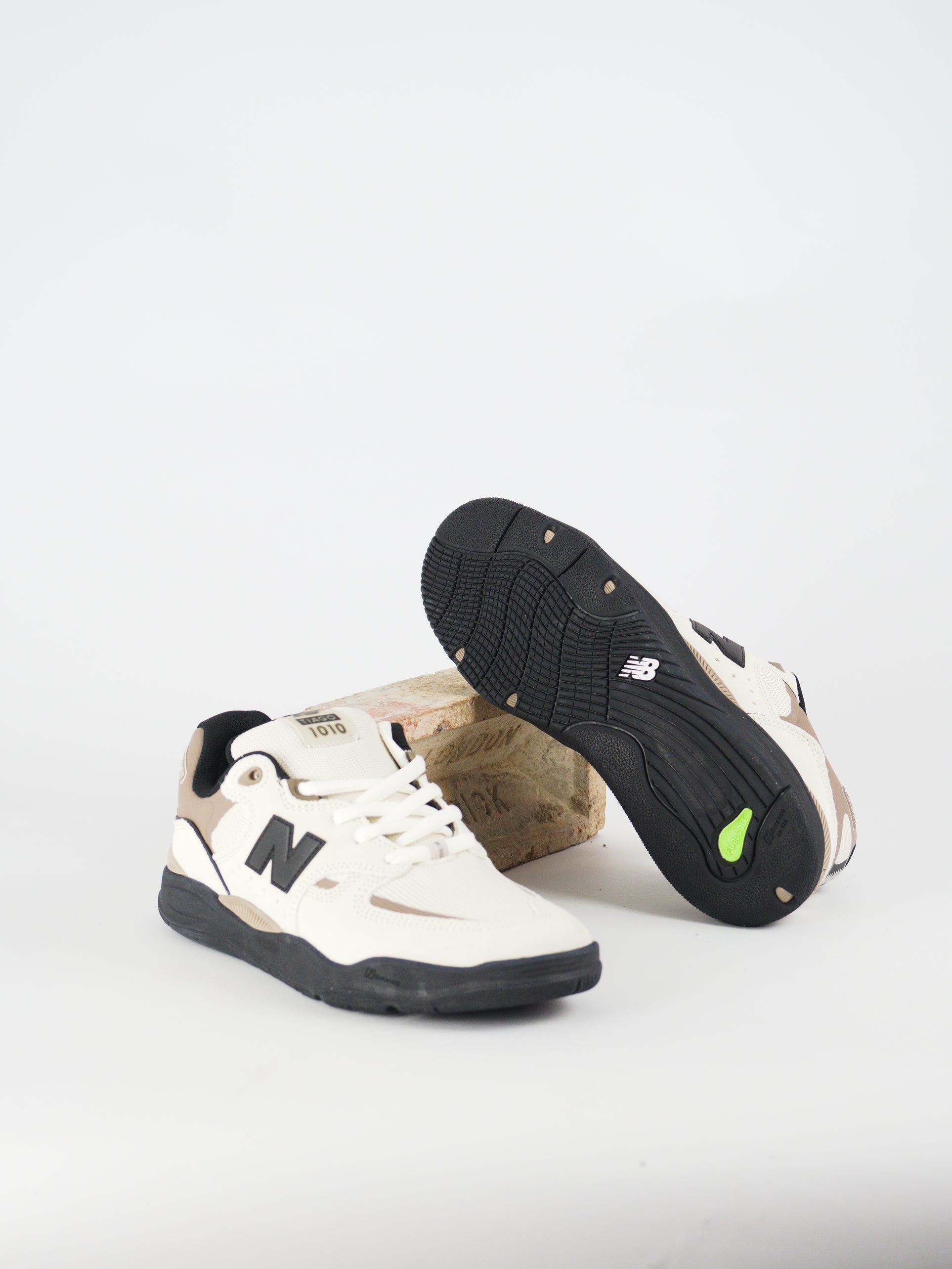 New balance numeric - 1010 tiago lemos linen white / black