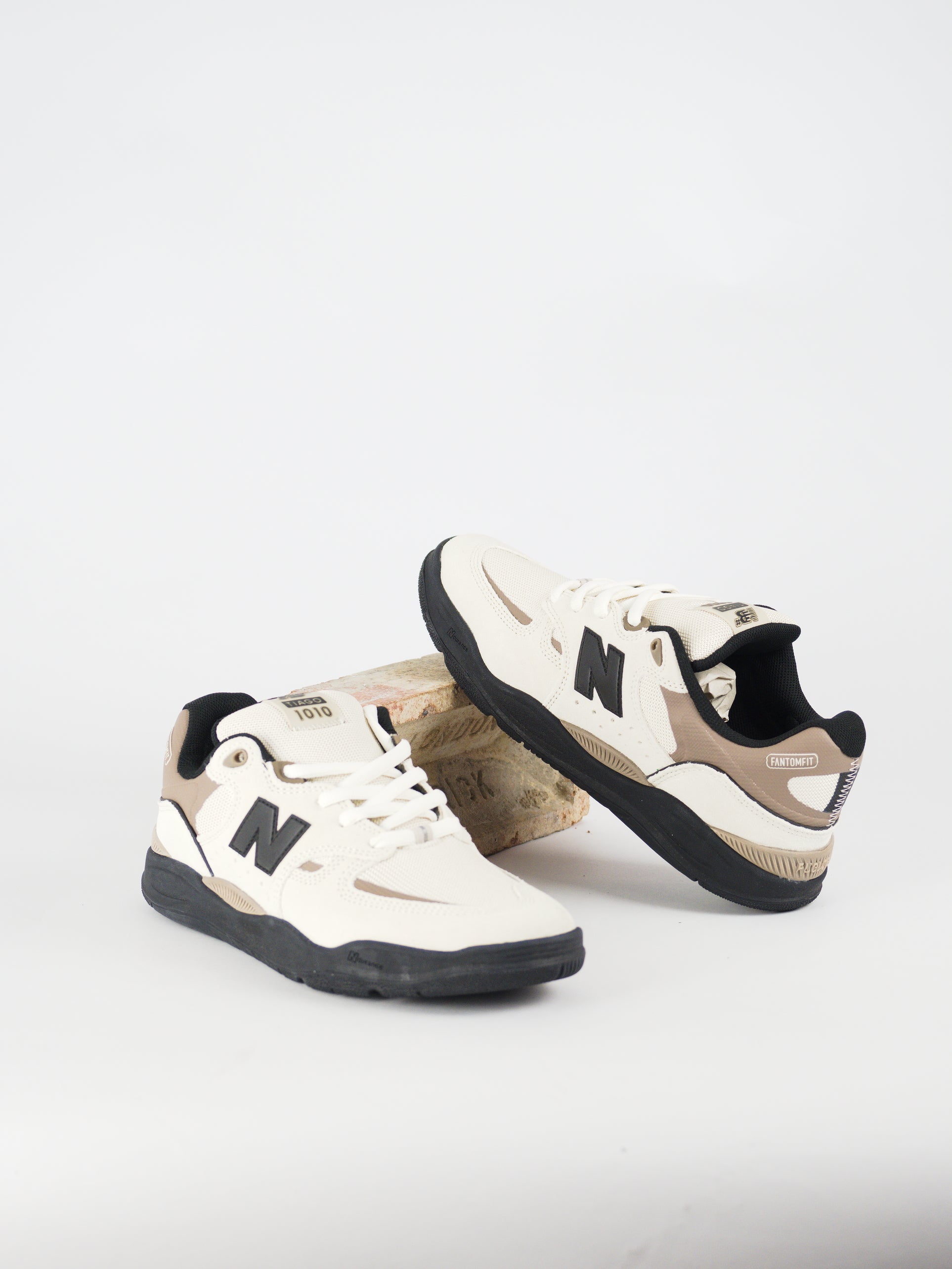 New balance numeric - 1010 tiago lemos linen white / black
