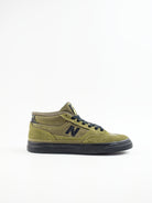 New balance numeric - 417 mid frankie villani’s - dark moss / black pro skate shoe