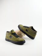 New balance numeric - 417 mid frankie villani’s - dark moss / black pro skate shoe