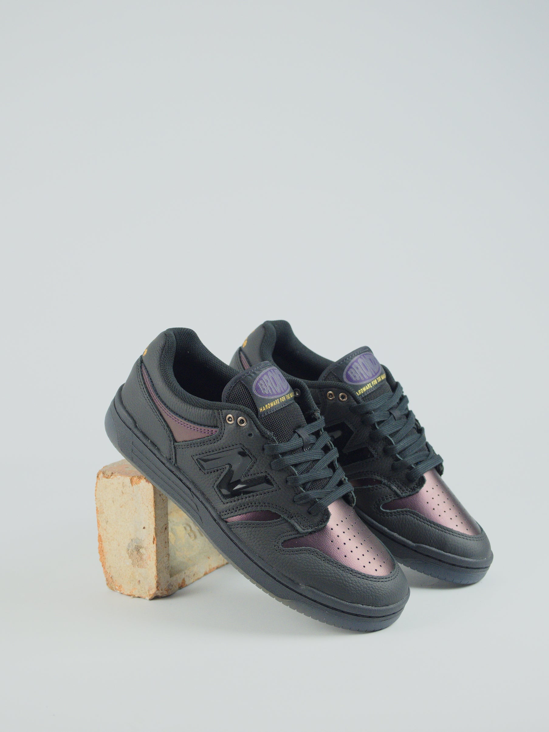 New balance numeric - 480 - bronze24k x nb - black/ purple