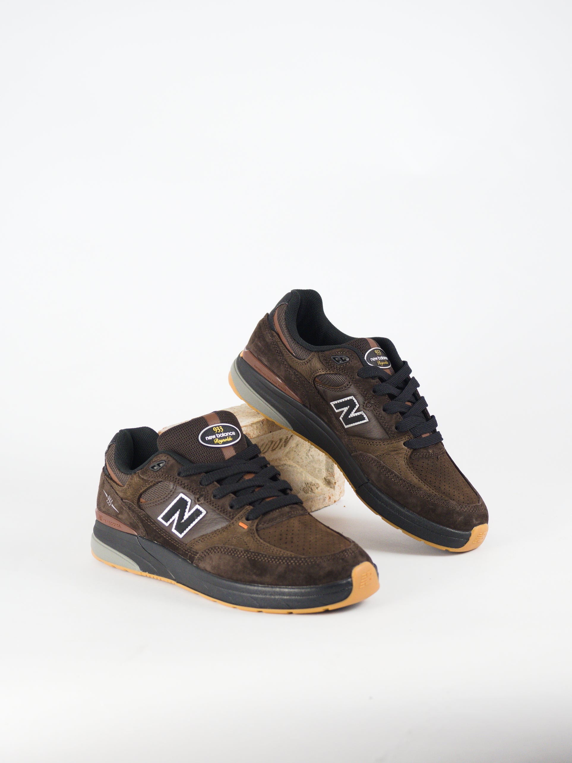 New balance numeric - 933 andrew reynolds - brown black
