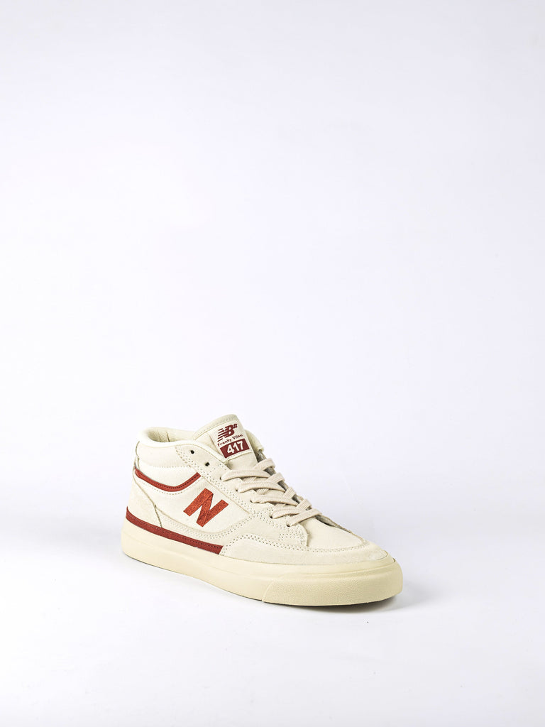 New Balance Numeric - Frankie Villani Pro Skate Shoe - 417 Aad - White / Red Footwear Fast Shipping - Grind Supply Co - Online Skateboard