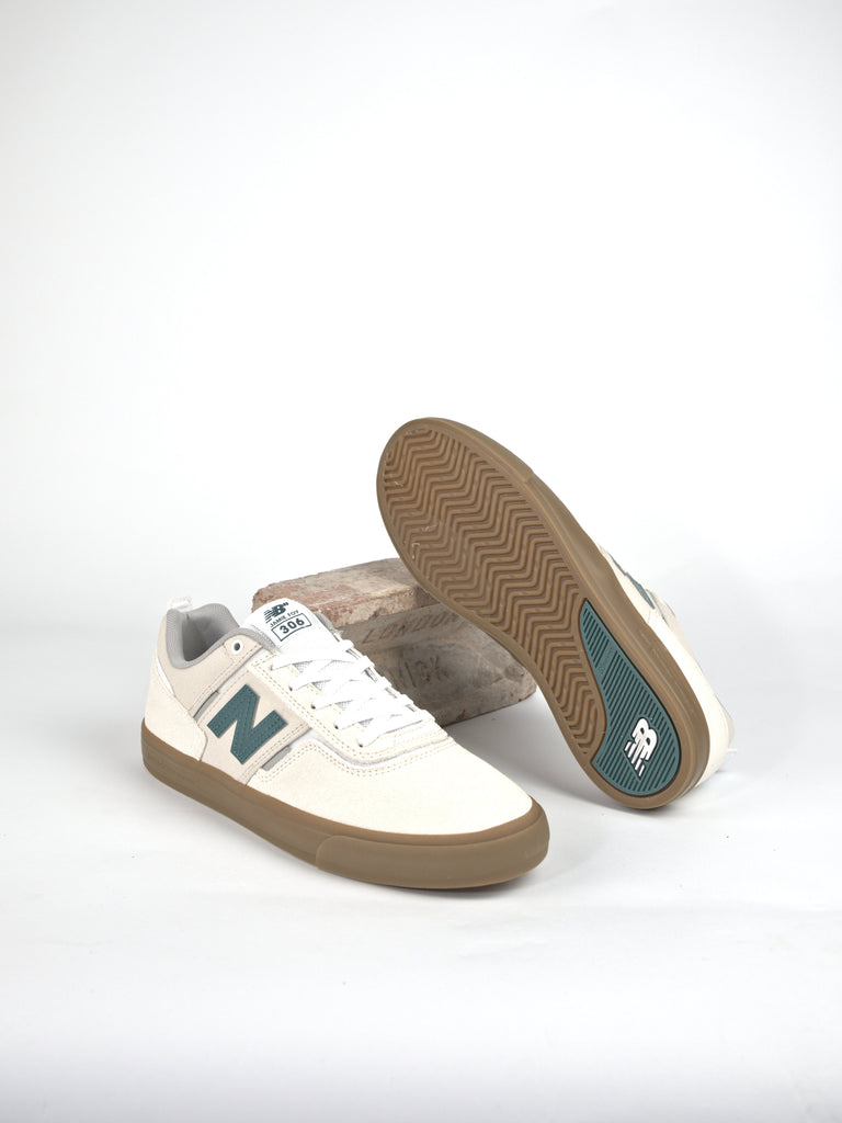 New Balance Numeric - Nm 306 Rup - Jamie Foy Po Model Skate Shoe - Sea Salt / Green Footwear Fast Shipping - Grind Supply Co - Online