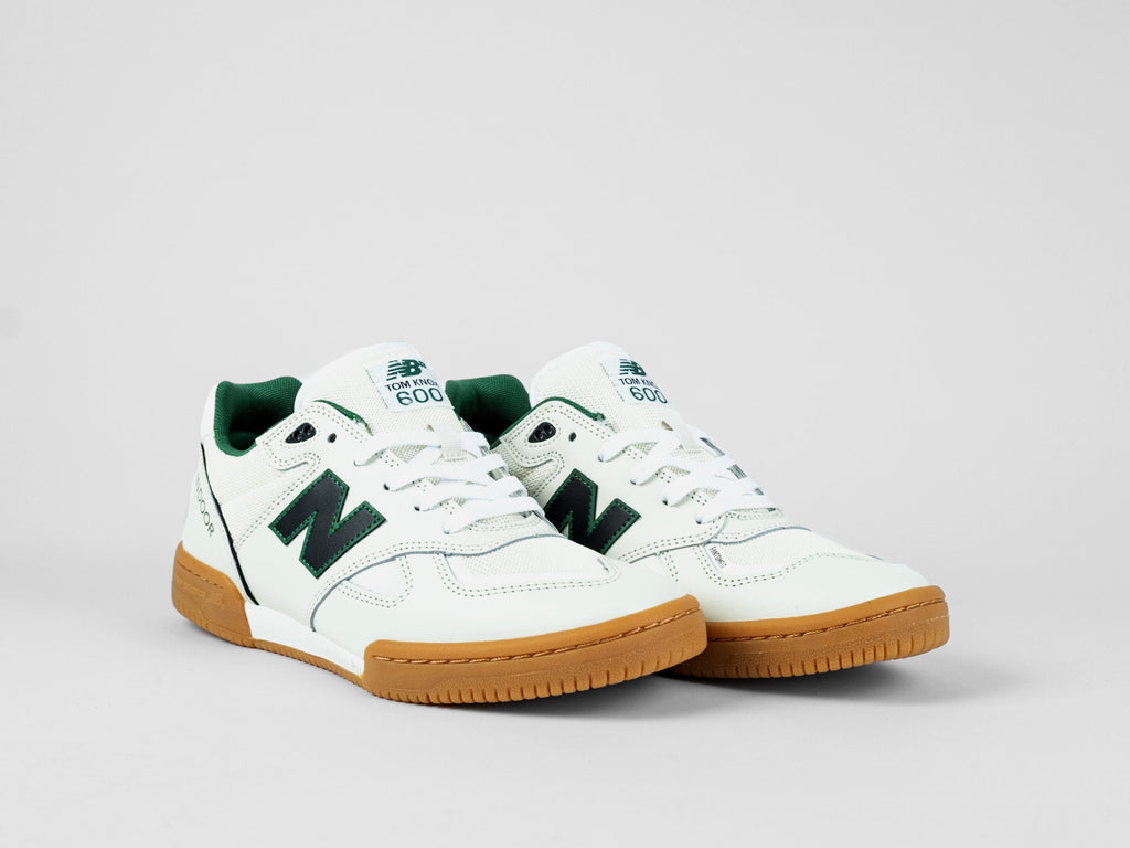 New Balance Numeric - Nm 600 Tom Knox Pro Shoe - Ogs - White / Gum Footwear Fast Shipping - Grind Supply Co - Online Skateboard Shop