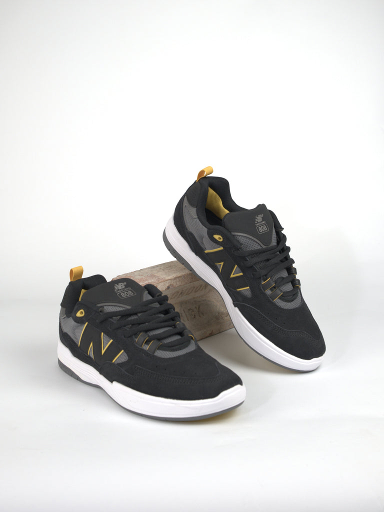 New Balance Numeric - Nm 808 Wut Skate Shoe Tiago Lemos’ Pro Black Yellow Footwear Fast Shipping Grind Supply Co Online Skateboard Shop