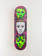 Opera skateboards - ’digital’ trey wood pro skateboard deck - 9.00 x 32.10 pink/black