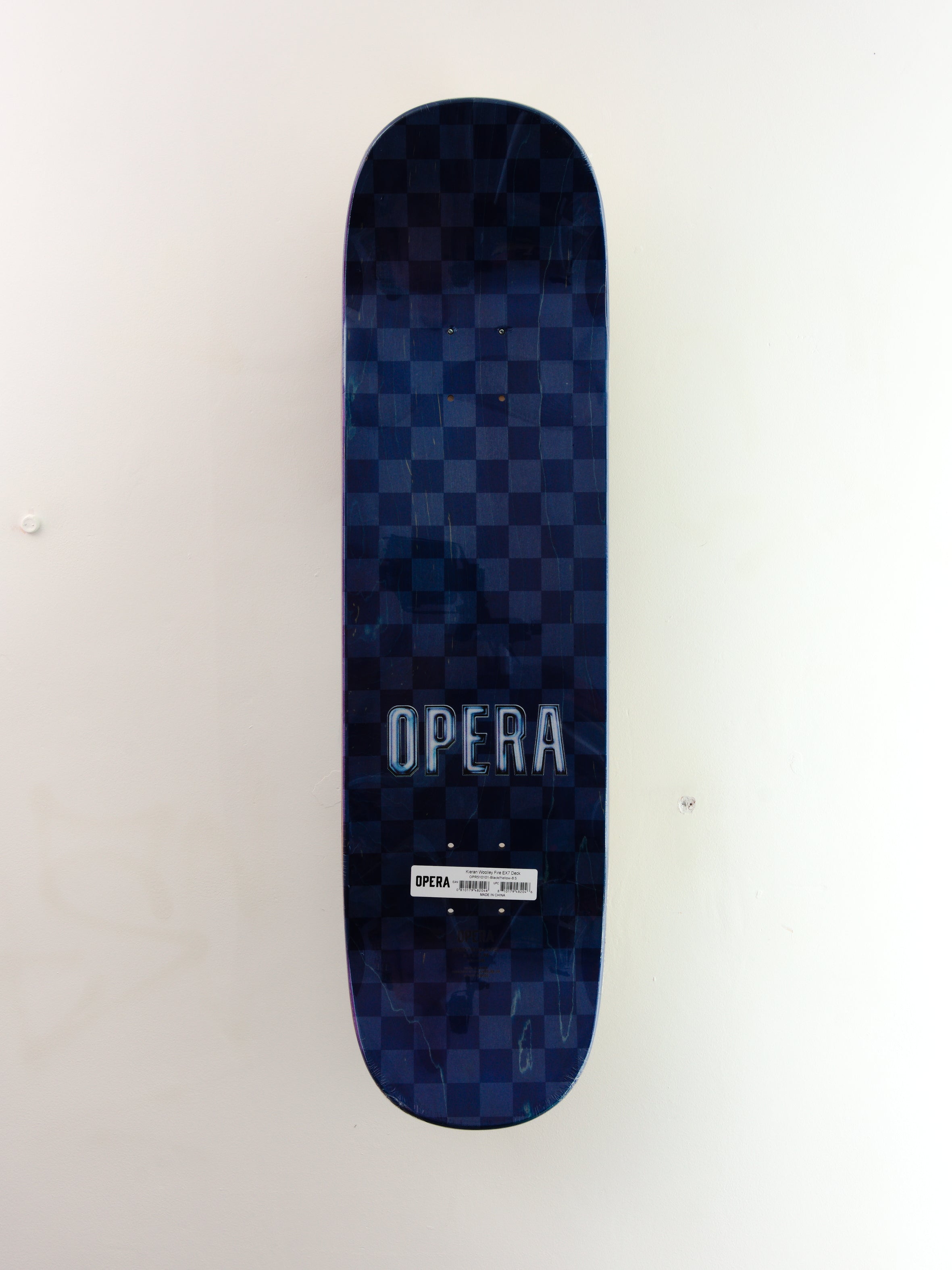 Opera skateboards - ’fire’ kieran woolley pro skateboard deck - 8.50 x 32.00 ex7 resin