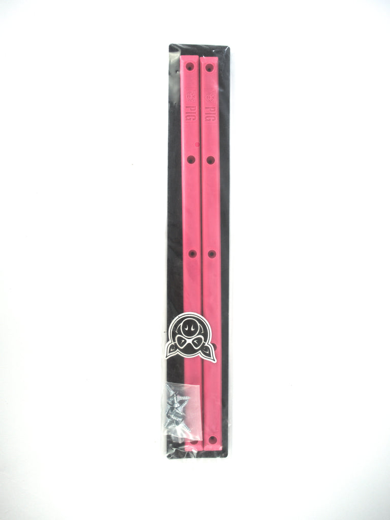 Pig wheels - rails - pink deck grind supply company uk