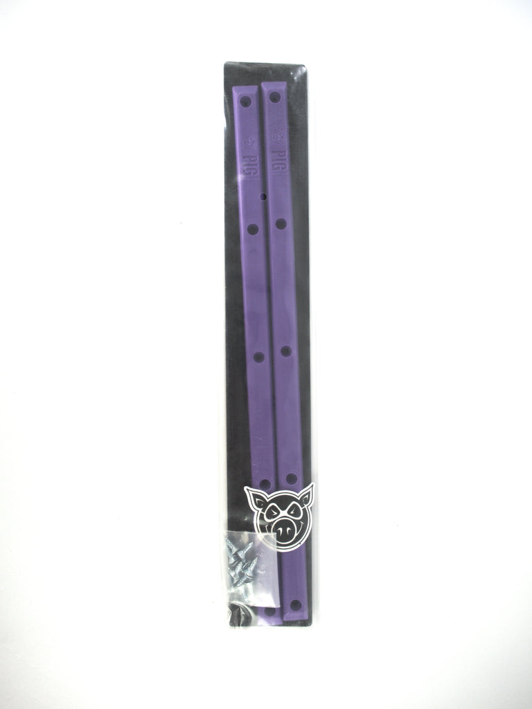 Pig wheels - rails - purple deck grind supply company uk