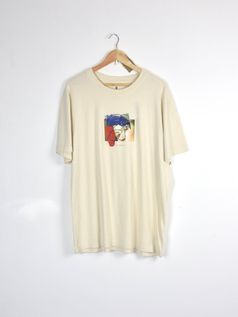 L poetic collective – half and tee off white t shirt grind supply company uk