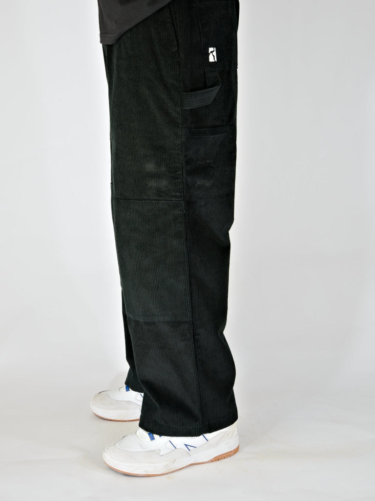Poetic Collective - Painter Pants - Black Corduroy - Baggie Fit - Jeans Fast Shipping - Grind Supply Co - Online Skateboard Shop