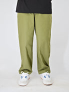 Poetic collective - sculptor pants - olive canvas pair light green