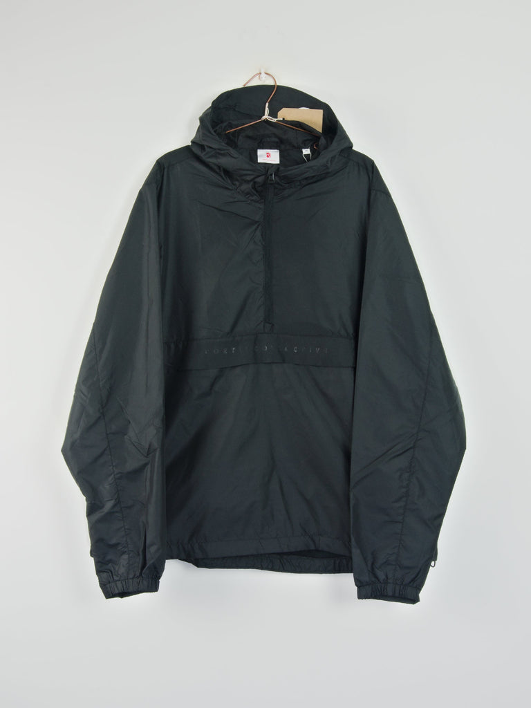 Xl poetic collective - windbreaker - black jackets grind supply company uk