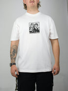Polar skate co - world domination tee shirt - heavyweight white cotton