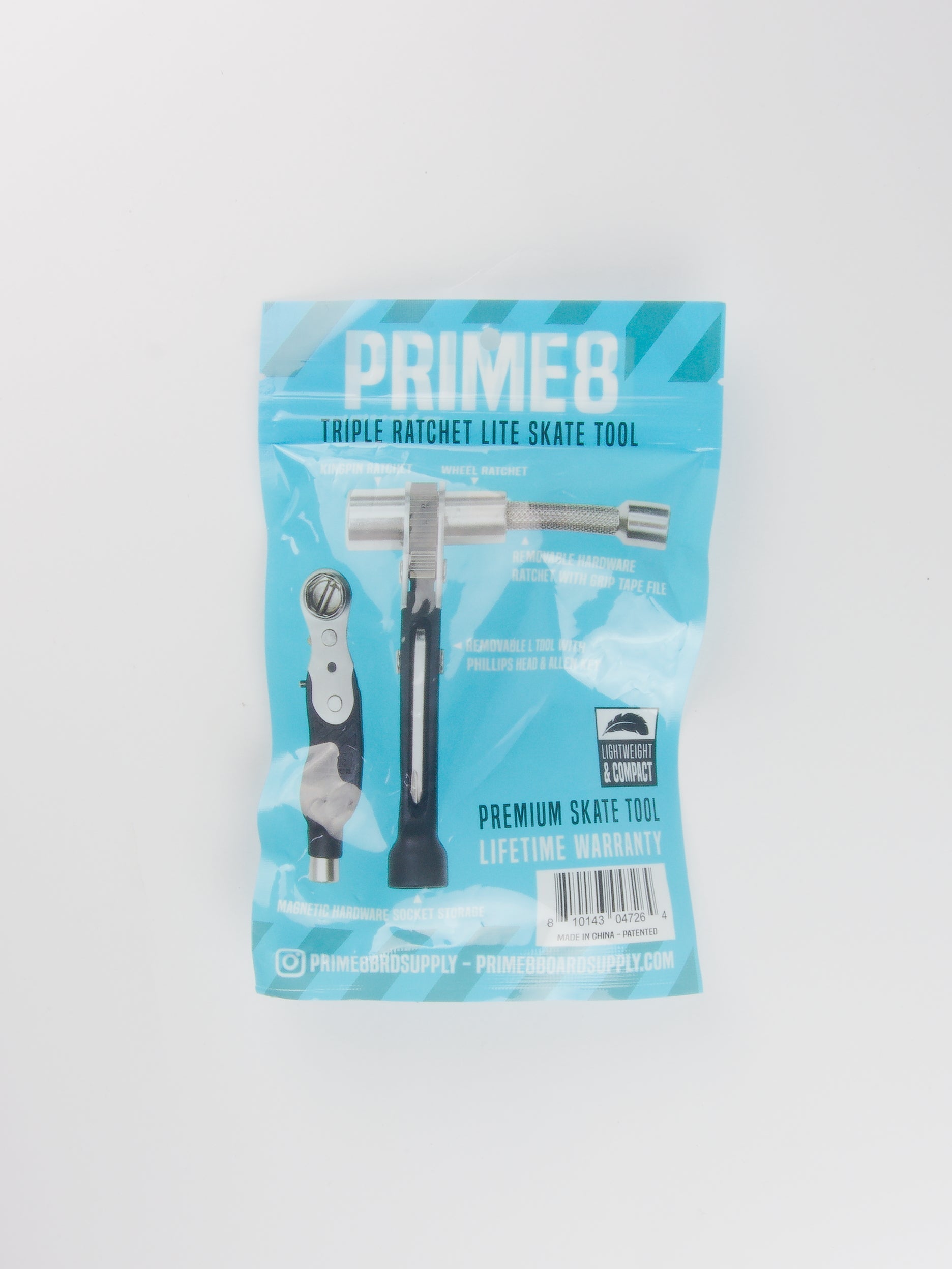 Prime8 - triple ratchet skate tool - lifetime warantee