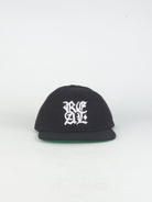Real skateboards - stacked logo cap - black