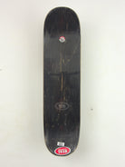 Real skateboards - team classic oval skateboard deck - easy rider shape - 8.50 silver holo