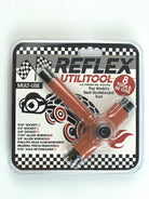 Reflex hardware utlitool skateboard tools red skateboard multi tool socket