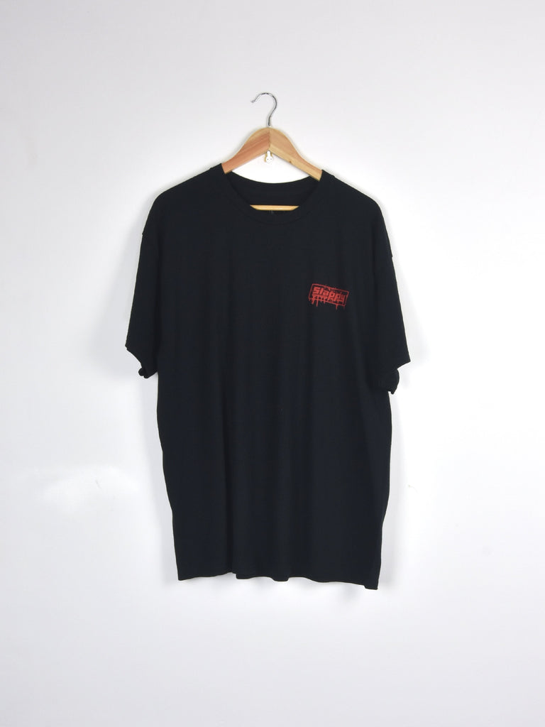 Slappy trucks curb killer tee shirt – black t grind supply company uk