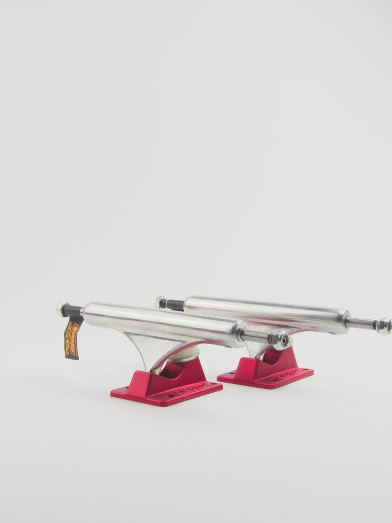 Slappy trucks - lights hollow kingpin - red - 8.00 grind supply company uk