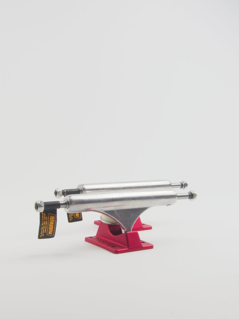 Slappy trucks - lights hollow kingpin - red - 8.00 grind supply company uk