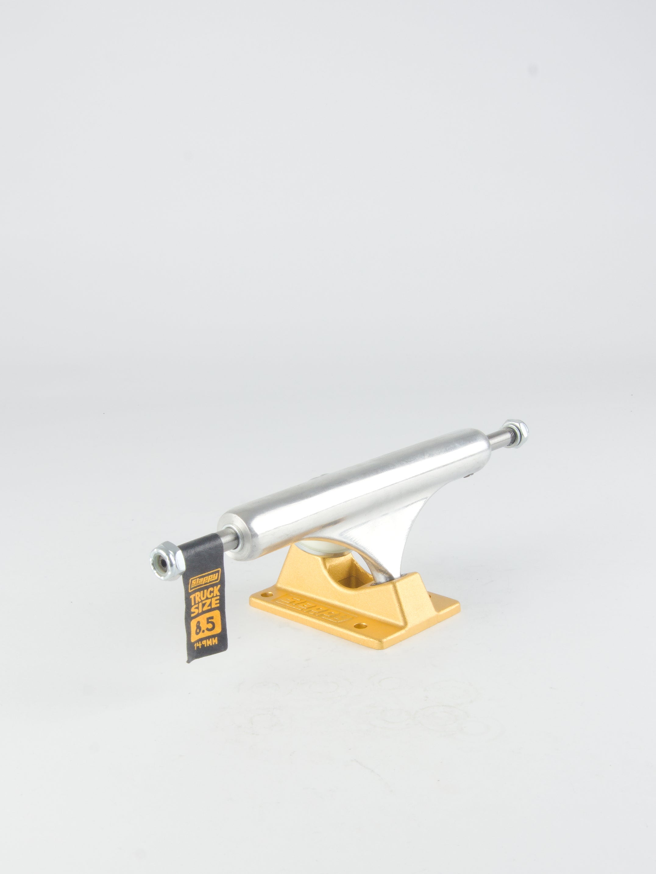 Slappy trucks - st1 hollow lights - inverted kingpin skateboard - gold 8.50
