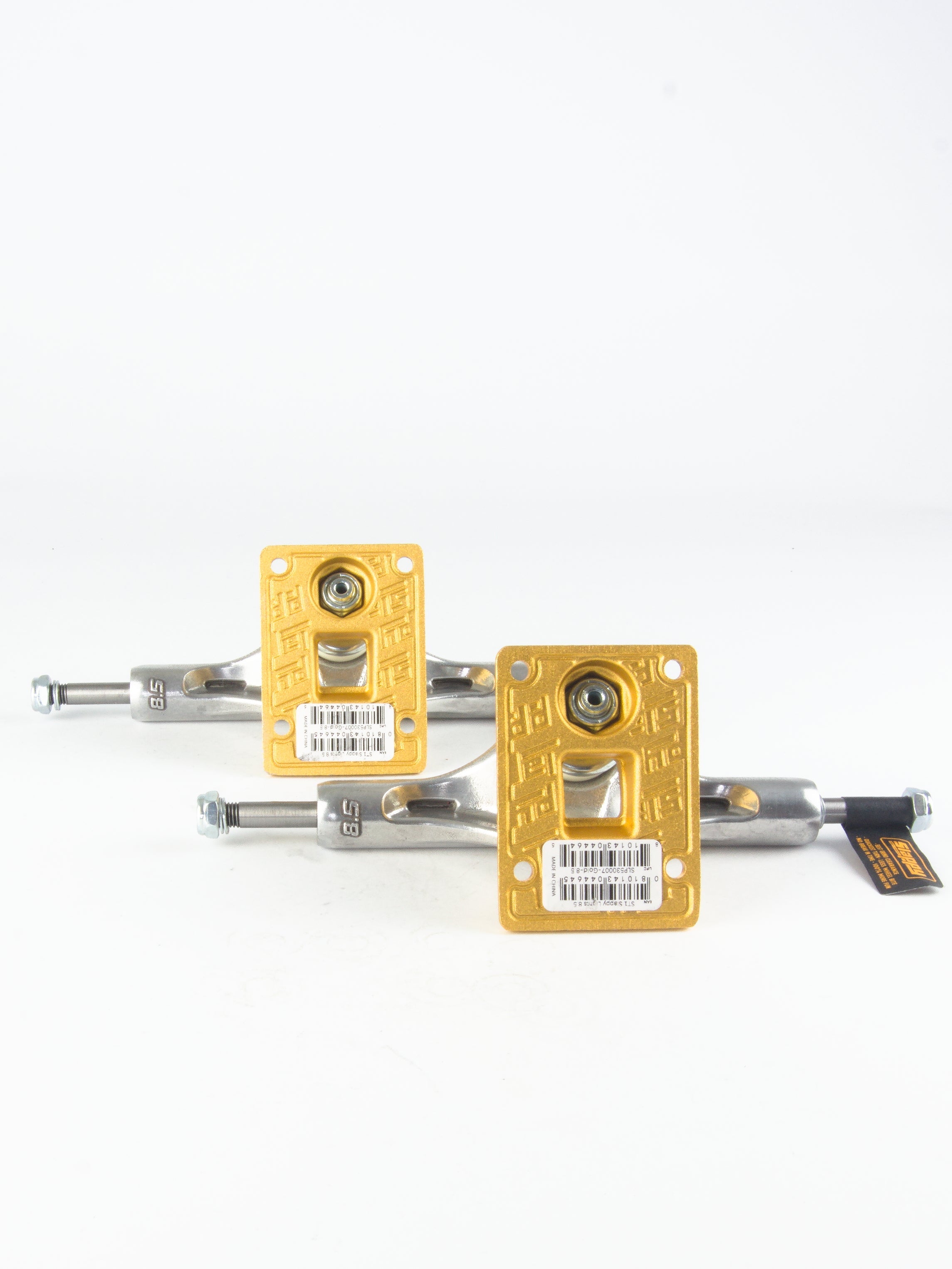 Slappy trucks - st1 hollow lights - inverted kingpin skateboard - gold 8.50