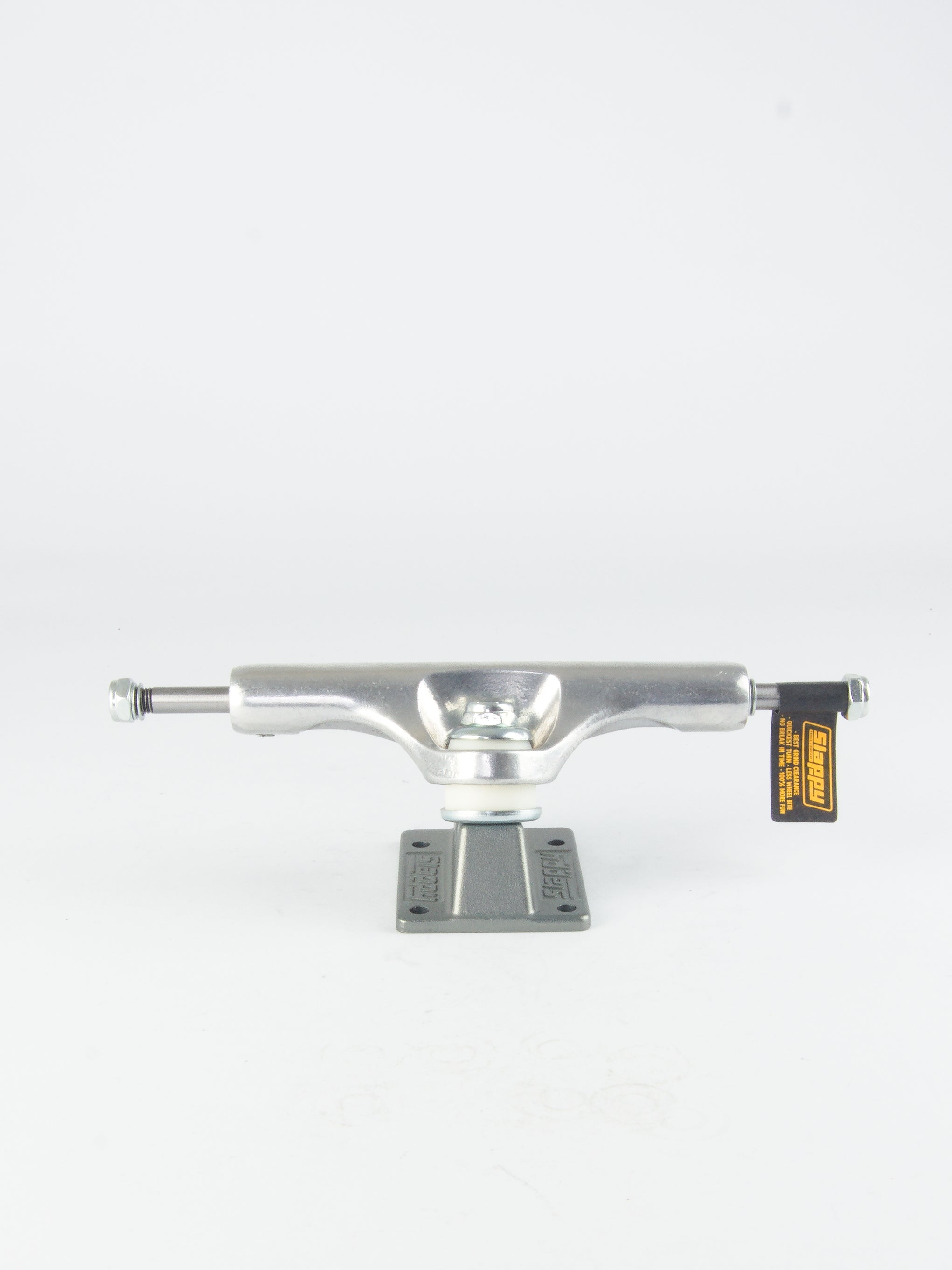 Slappy trucks - st1 hollow lights - inverted kingpin skateboard - gunmetal grey 8.50