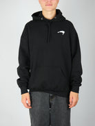 Snack -’alive overspray’ heavyweight 10 oz cotton hoodie - black