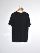 Snack - buns tee shirt - black - heavyweight cotton plain black t-shirt