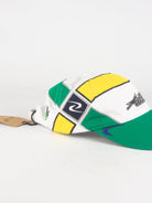 Snack - curcuit strap back dad cap - white