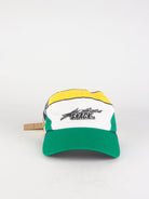 Snack - curcuit strap back dad cap - white
