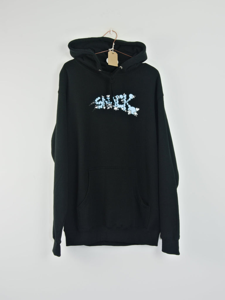 M snack skateboards - vapors hoodie - ultra heavyweight - black medium last one grind supply company uk