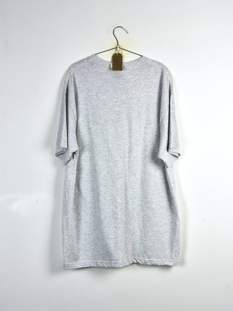 Snack skateboards - vapours t shirt - heavweight cotton - ash grey grind supply company uk