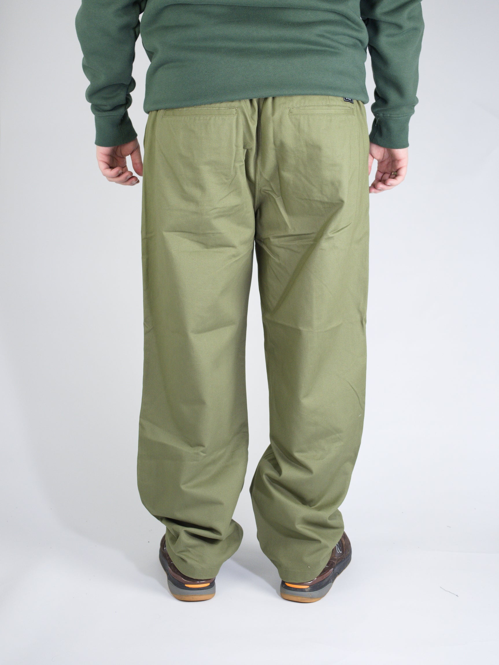 Sour solution - baggy chino - olive green