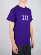 Sour solution buchi hour glass tee shirt - purple