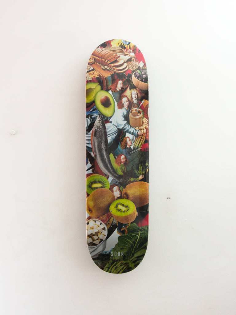Sour solution – ’health’ albert nyberg pro model skateboard deck 8.50 decks grind supply company uk