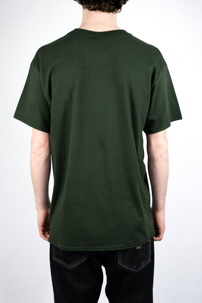 Sour Solution - Infintiy Tee - Forest Green Fast Shipping - Grind Supply Co - Online Skateboard Shop