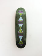 Sour solution – ’melting’ nisse ingemarsson pro model skateboard deck 8.75 special shape dark green skateboard