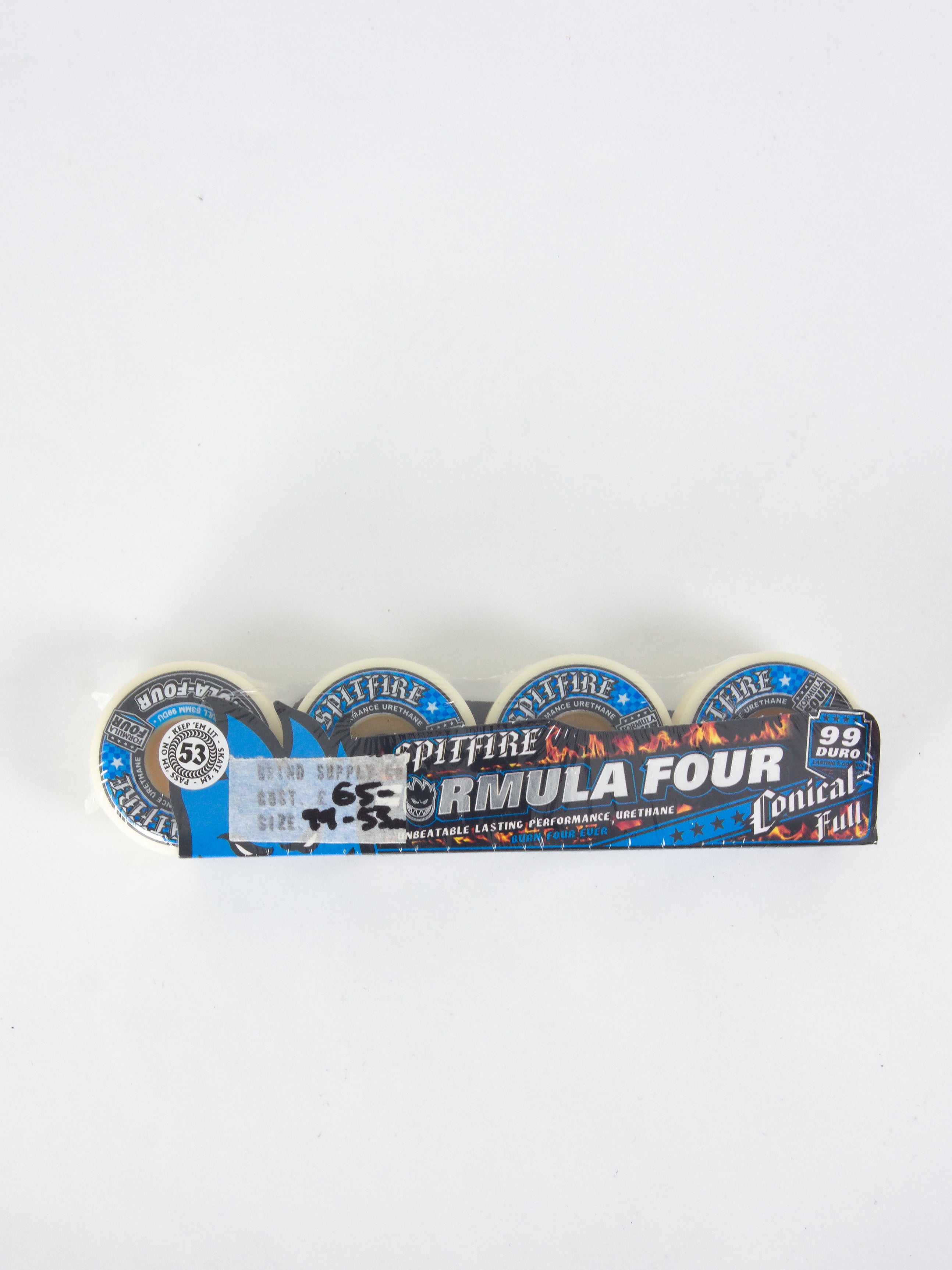 Spitfire wheels - formula four conical full 53mm skateboard - 99a