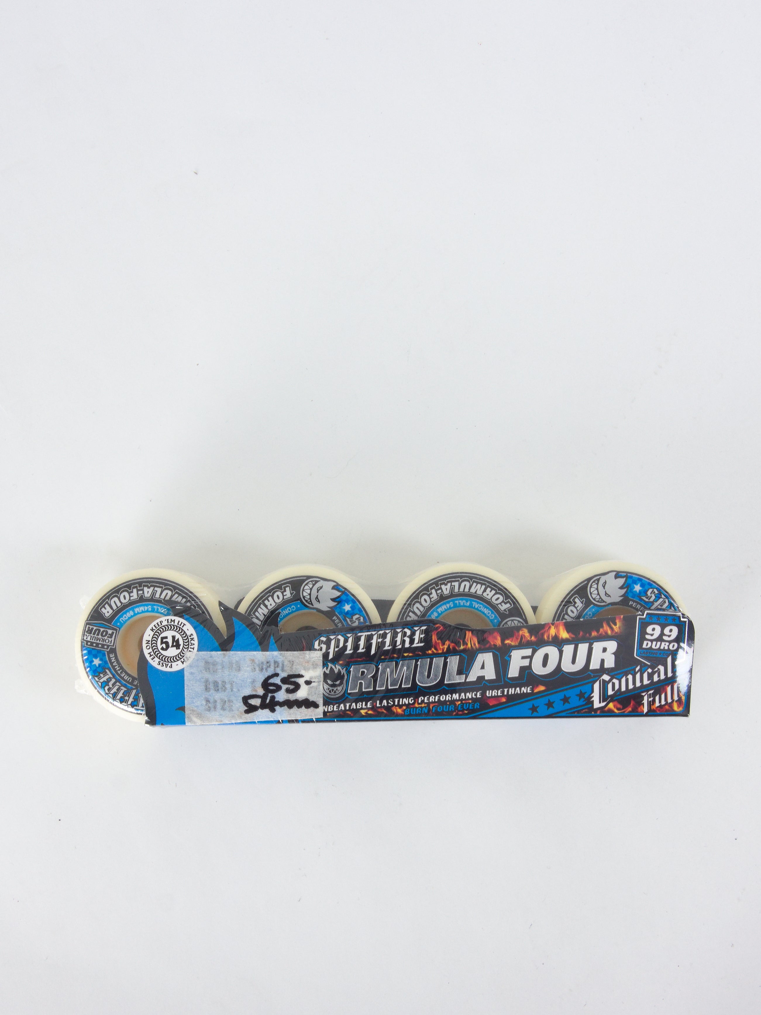 Spitfire wheels - formula four conical full 54mm skateboard - 99a