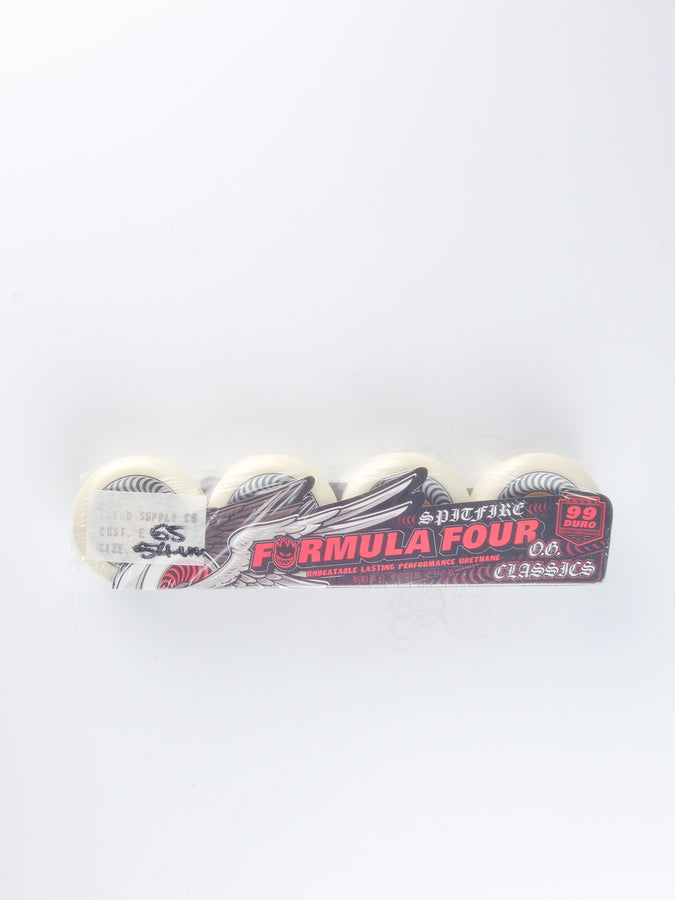Spitfire wheels - formula four og classic 54mm skateboard - 99a