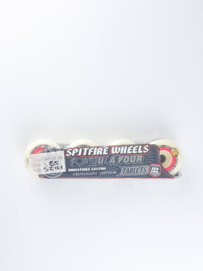 Spitfire wheels - formula four tablets 52mm skateboard - 101a