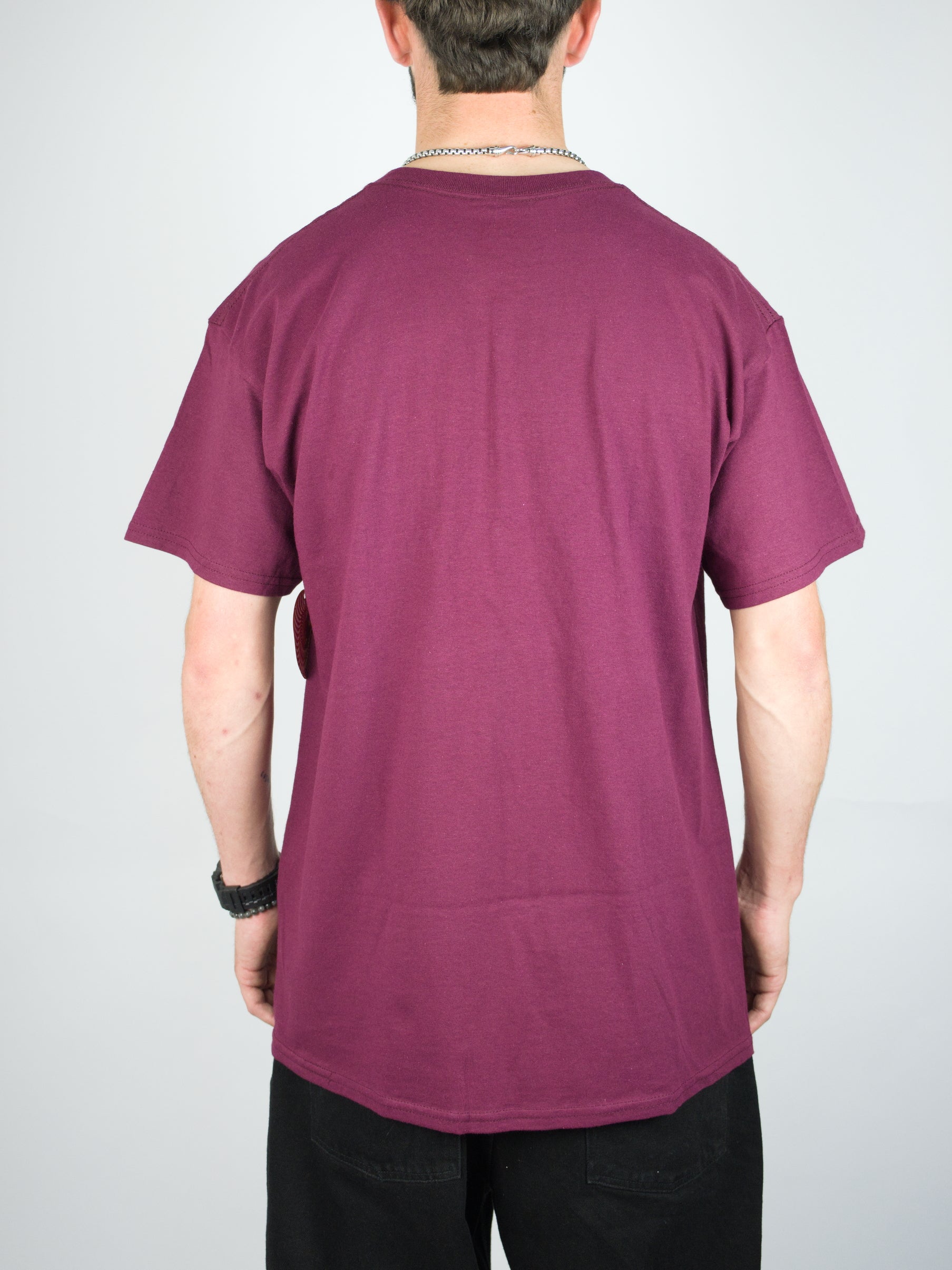 Spitfire wheels - lil beatdowns tee - maroon