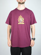 Spitfire wheels - lil beatdowns tee - maroon