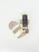 Stance butter blend with infinknit stacked up socks mid crew height string grey