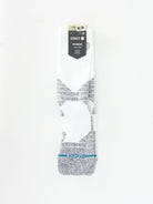 Stance feel360 with infinknit icon sport socks crew height white